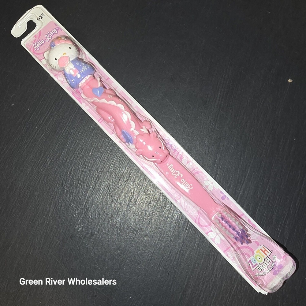 Hello Kitty Pink Zooth Brush Toothbrush With Dragon